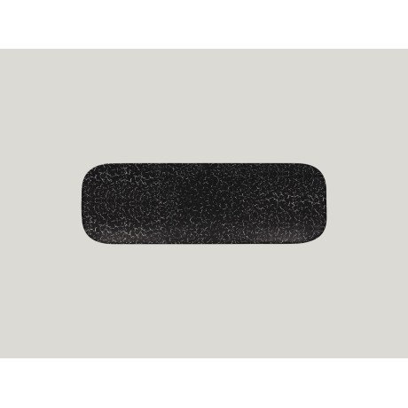 RAK Talíř obdélníkový 33 × 11 cm, černá | RAK-IPAURPN33