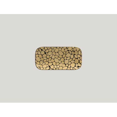 RAK Pebbles talíř obdélný 22 × 11 cm | RAK-PBAURPM22