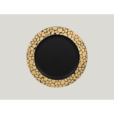 RAK Pebbles talíř mělký s okrajem 28 cm | RAK-PBNOFP28