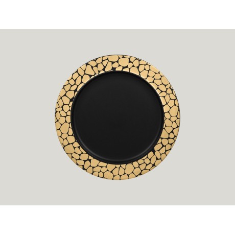 RAK Pebbles talíř mělký s okrajem 28 cm | RAK-PBNOFP28