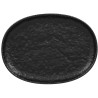 RAK Talíř oválný 32 × 23,5 cm – černá | RAK-RKOP32