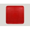 RAK Ruby talíř čtvercový 33 × 33 cm – červená | RAK-RBAUSP33