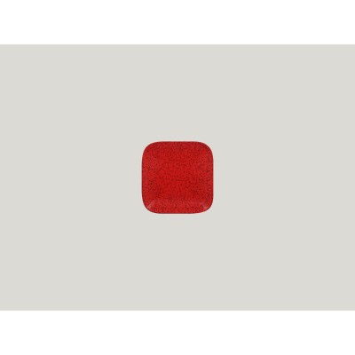 RAK Ruby talíř čtvercový 11 × 11 cm – červená | RAK-RBAUSP11