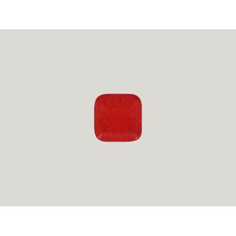 RAK Ruby talíř čtvercový 11 × 11 cm – červená | RAK-RBAUSP11