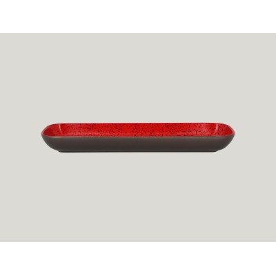 RAK Ruby miska obdélníková 33 × 11 cm – červená | RAK-RBAURBN33