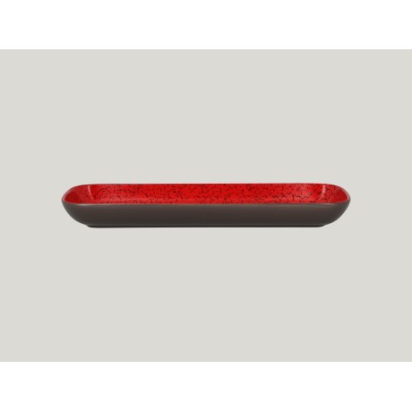 RAK Ruby miska obdélníková 33 × 11 cm – červená | RAK-RBAURBN33
