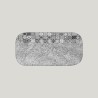 RAK Splendour talíř obdélníkový 22 × 11 cm – šedá | RAK-SRAURPM22