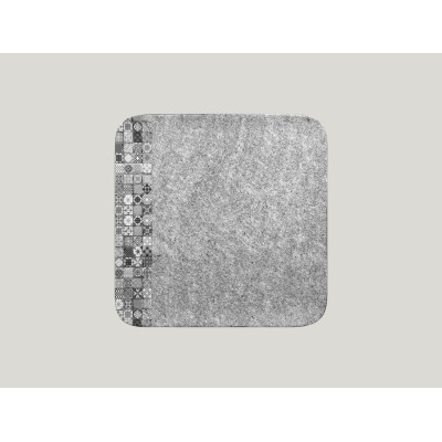 RAK Splendour talíř čtvercový 27 × 27 cm – šedá | RAK-SRAUSP27