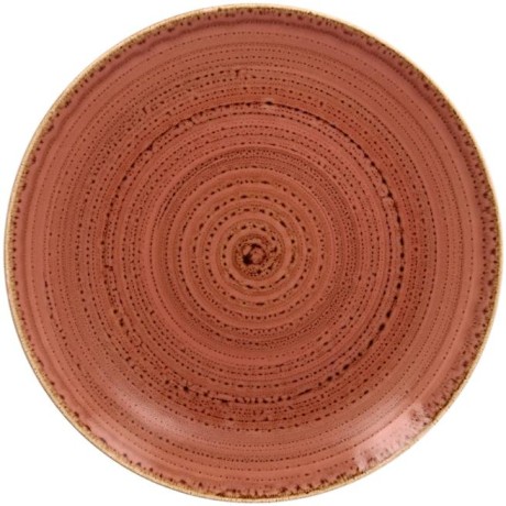 RAK Twirl talíř mělký 29 cm – coral | RAK-TWNNPR29CO