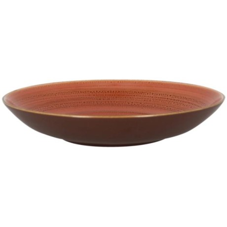 RAK Twirl talíř hluboký 26 cm – coral | RAK-TWBUBC26CO
