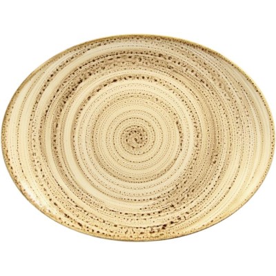RAK Twirl talíř oválný 36 × 27 cm – beach | RAK-TWNNOP36BE