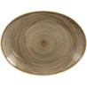 RAK Twirl talíř oválný 36 × 27 cm – alga | RAK-TWNNOP36AL