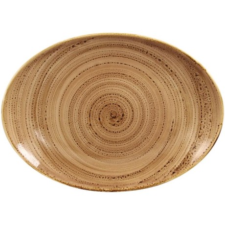 RAK Twirl talíř oválný 32 × 23 cm – shell | RAK-TWNNOP32SH