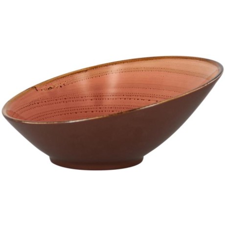 RAK Twirl miska zkosená 29 cm – coral | RAK-TWBUBA29CO