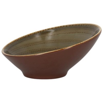 RAK Twirl miska zkosená 22 cm – alga | RAK-TWBUBA22AL