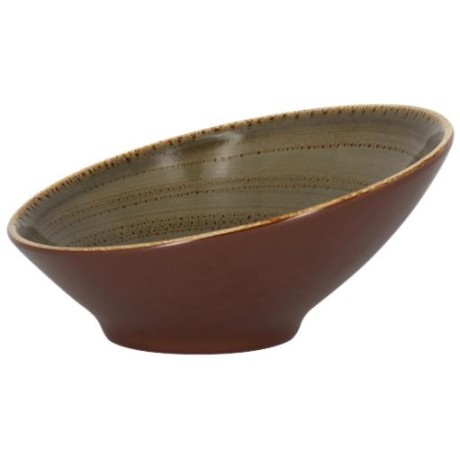 RAK Twirl miska zkosená 22 cm – alga | RAK-TWBUBA22AL