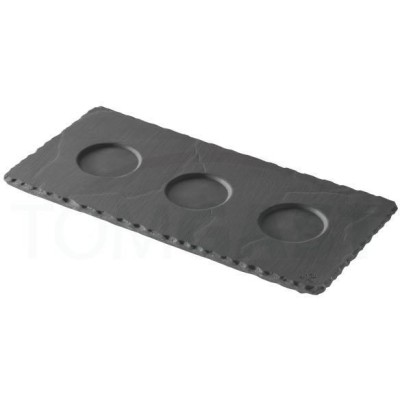 Revol Basalt tác se třemi prolisy (Ø 4 cm) 25 × 12 cm | REV-640698