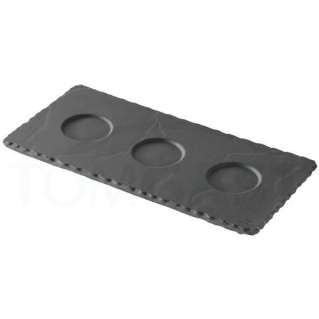 Revol Basalt tác se třemi prolisy (Ø 4 cm) 25 × 12 cm | REV-640698