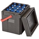 Termobox na láhve 35 l, červený úchyt