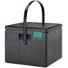 Termobox na pizzu s černým úchytem 6 ks (33 cm)