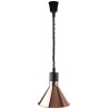 Lampa infra Modern – měděná