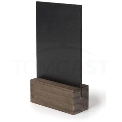 Informační tabulka, popis křídou 10 × 15 cm