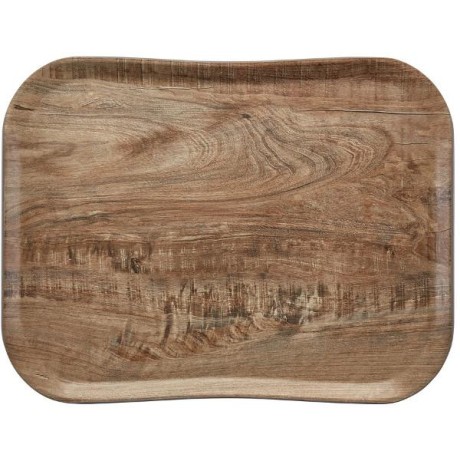 Wood podnos 33 × 43 cm, světlá oliva