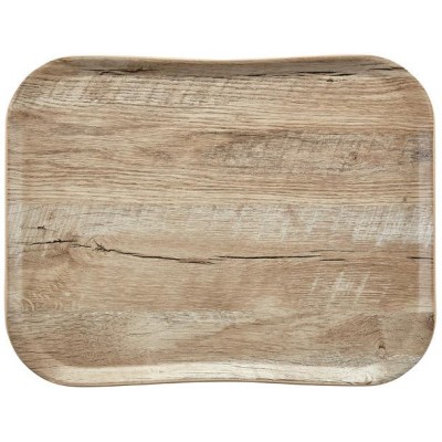 Wood podnos 35,5 × 45,7 cm, světlý dub