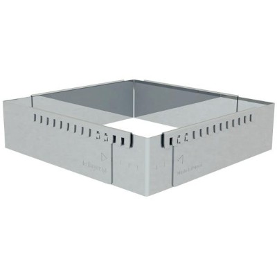 de Buyer Forma čtvercová regulovatelná 16 x 16 x 5 cm | D-3013-16