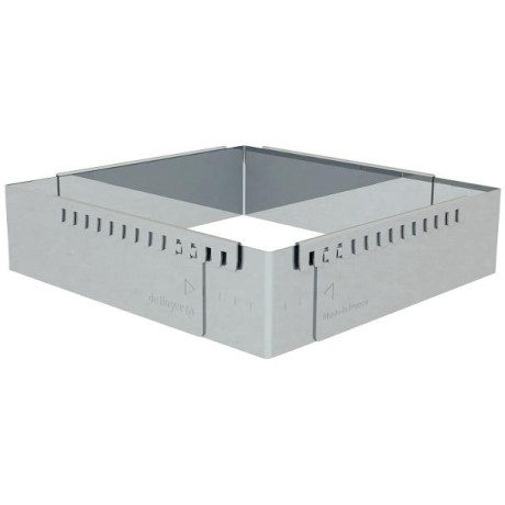 de Buyer Forma čtvercová regulovatelná 16 x 16 x 5 cm | D-3013-16