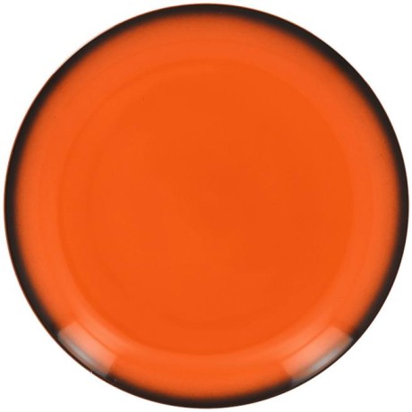 RAK Talíř mělký kulatý 29 cm, oranžová | RAK-LENNPR29OR