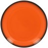 RAK Talíř mělký kulatý 27 cm, oranžová | RAK-LENNPR27OR