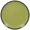 RAK Talíř mělký kulatý 21 cm, zelená | RAK-LENNPR21LG
