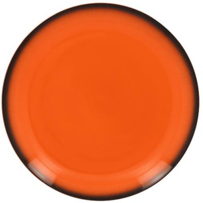 RAK Talíř mělký kulatý 21 cm, oranžová | RAK-LENNPR21OR