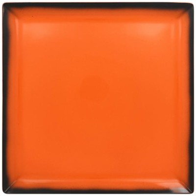 RAK Talíř čtvercový 30,2 cm, oranžová | RAK-LEEDSQ30OR