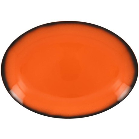 RAK Talíř oválný 32 × 23 cm, oranžová | RAK-LENNOP32OR