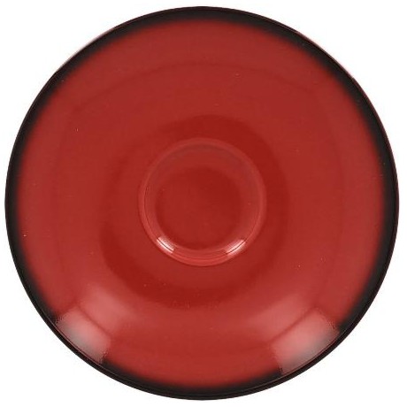 RAK Podšálek kulatý 17 cm, červená | RAK-LECLSA17RD