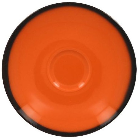 RAK Podšálek kulatý 17 cm, oranžová | RAK-LECLSA17OR