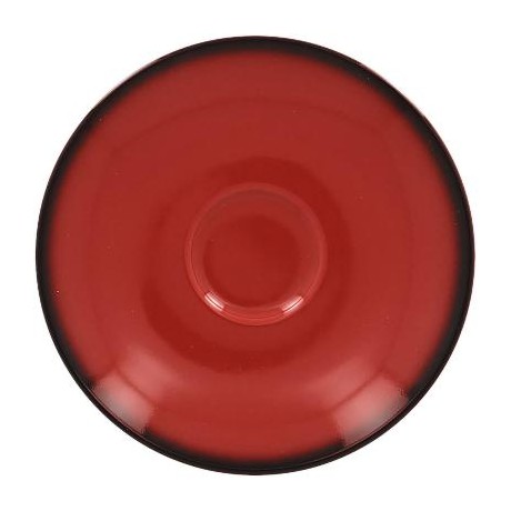 RAK Podšálek kulatý 15 cm, červená | RAK-LECLSA15RD