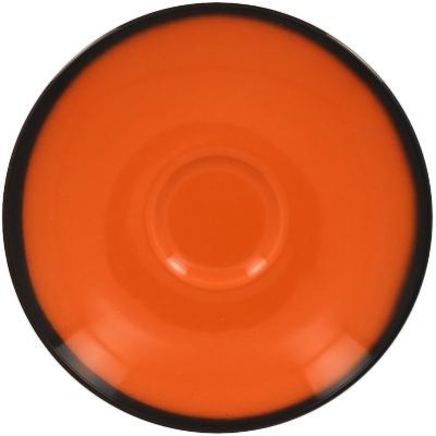 RAK Podšálek kulatý 15 cm, oranžová | RAK-LECLSA15OR