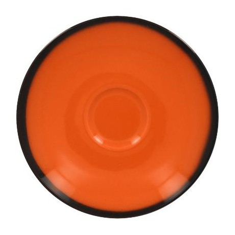 RAK Podšálek kulatý 15 cm, oranžová | RAK-LECLSA15OR