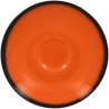 RAK Podšálek kulatý 15 cm, oranžová | RAK-LECLSA15OR
