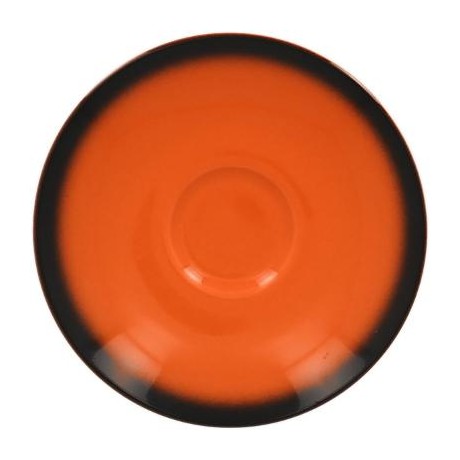RAK Podšálek kulatý 13 cm, oranžová | RAK-LECLSA13OR