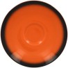 RAK Podšálek kulatý 13 cm, oranžová | RAK-LECLSA13OR