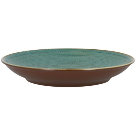 RAK Twirl talíř hluboký 28 cm – lagoon | RAK-TWBUBC28LA