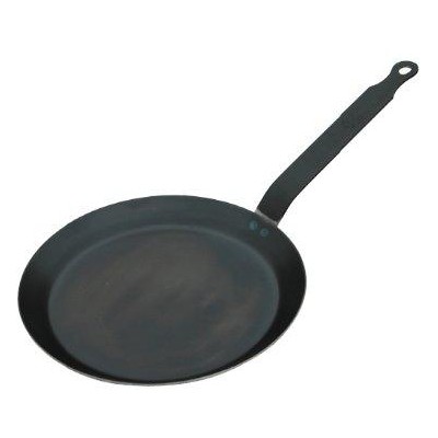 de Buyer Pánev na palačinky – modrá ocel 24 cm | D-5303-24