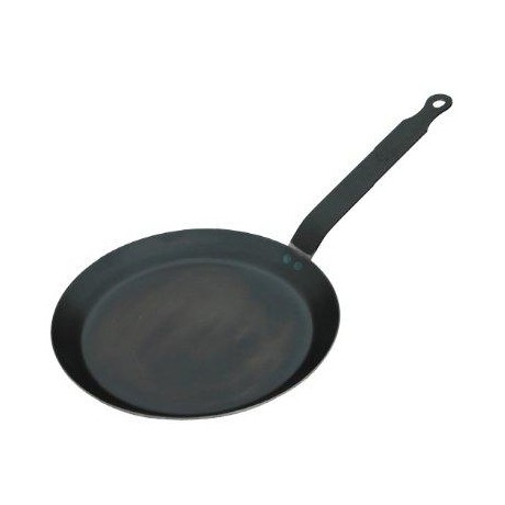 de Buyer Pánev na palačinky – modrá ocel 24 cm | D-5303-24
