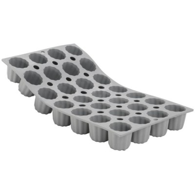 de Buyer Silikonová forma – bordelais 3,5 × 3,5 cm | D-1856-01D