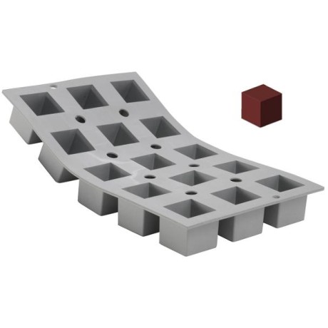 de Buyer Silikonová forma – kostka 5 × 5 × 5 cm | D-1836-01