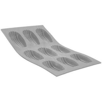 de Buyer Silikonová forma – madlenka 4 × 3 × 1,1 cm | D-1851-01D